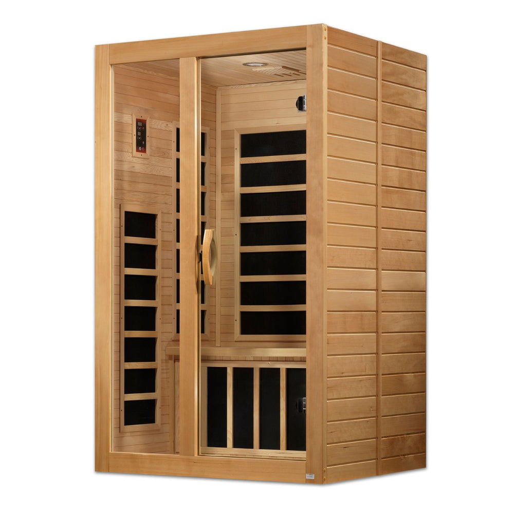 Golden Designs Dynamic Santiago 2-Person Low EMF FAR Infrared Sauna, a Saunas by Golden Designs (SCS) available at Dansons Medical