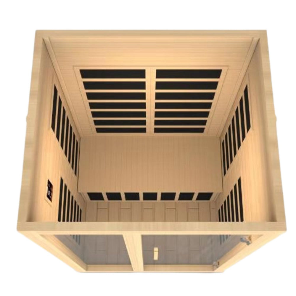 Golden Designs Dynamic Santiago 2-Person Low EMF FAR Infrared Sauna, a Saunas by Golden Designs (SCS) available at Dansons Medical