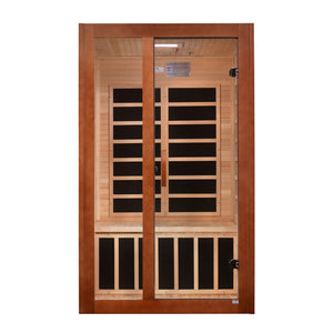 Golden Designs Dynamic Santiago Elite 2-Person Ultra Low EMF FAR Infrared Sauna, a Saunas by Golden Designs (SCS) available at Dansons Medical