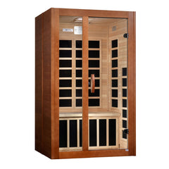 Golden Designs Dynamic Santiago Elite 2-Person Ultra Low EMF FAR Infrared Sauna, a Saunas by Golden Designs (SCS) available at Dansons Medical