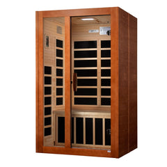 Golden Designs Dynamic Santiago Elite 2-Person Ultra Low EMF FAR Infrared Sauna, a Saunas by Golden Designs (SCS) available at Dansons Medical