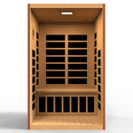 Golden Designs Dynamic Santiago Elite 2-Person Ultra Low EMF FAR Infrared Sauna, a Saunas by Golden Designs (SCS) available at Dansons Medical
