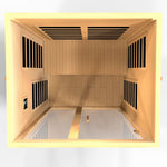 Golden Designs Dynamic Santiago Elite 2-Person Ultra Low EMF FAR Infrared Sauna, a Saunas by Golden Designs (SCS) available at Dansons Medical