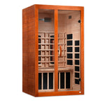 Golden Designs Dynamic Santiago 2-Person Full Spectrum Near Zero EMF FAR Infrared Sauna, a Saunas by Golden Designs (SCS) available at Dansons Medical