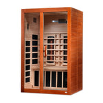 Golden Designs Dynamic Santiago 2-Person Full Spectrum Near Zero EMF FAR Infrared Sauna, a Saunas by Golden Designs (SCS) available at Dansons Medical