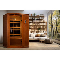 Golden Designs Dynamic Venice Limited Elite 2-Person Ultra Low EMF FAR Infrared Sauna, a Saunas by Golden Designs (SCS) available at Dansons Medical