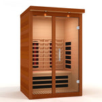 Golden Designs Dynamic Llumeneres 2-Person Full Spectrum Near Zero EMF FAR Infrared Sauna, a Saunas by Golden Designs (SCS) available at Dansons Medical