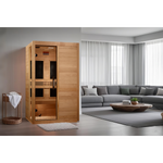 Golden Designs Dynamic Lucca Elite 2-Person Ultra Low EMF FAR Infrared Sauna, a Saunas by Golden Designs (SCS) available at Dansons Medical