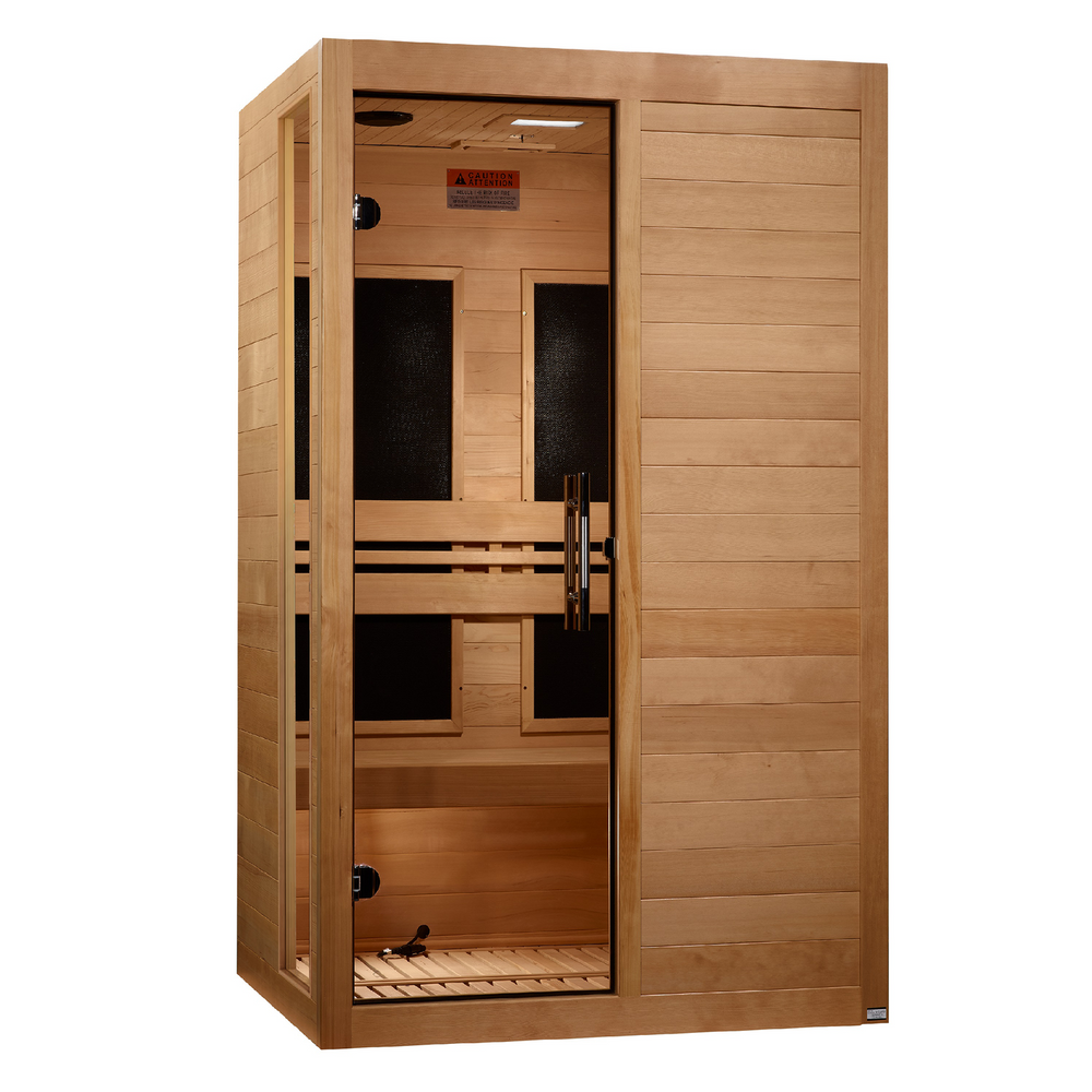 Golden Designs Dynamic Lucca 2-Person Low EMF FAR Infrared Sauna, a Saunas by Golden Designs (SCS) available at Dansons Medical
