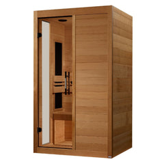 Golden Designs Dynamic Lucca 2-Person Low EMF FAR Infrared Sauna, a Saunas by Golden Designs (SCS) available at Dansons Medical