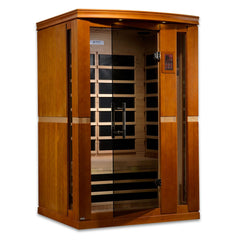 Golden Designs Dynamic Vittoria Elite 2-Person Ultra Low EMF FAR Infrared Sauna, a Saunas by Golden Designs (SCS) available at Dansons Medical