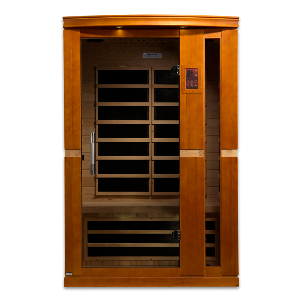 Golden Designs Dynamic Vittoria Elite 2-Person Ultra Low EMF FAR Infrared Sauna, a Saunas by Golden Designs (SCS) available at Dansons Medical