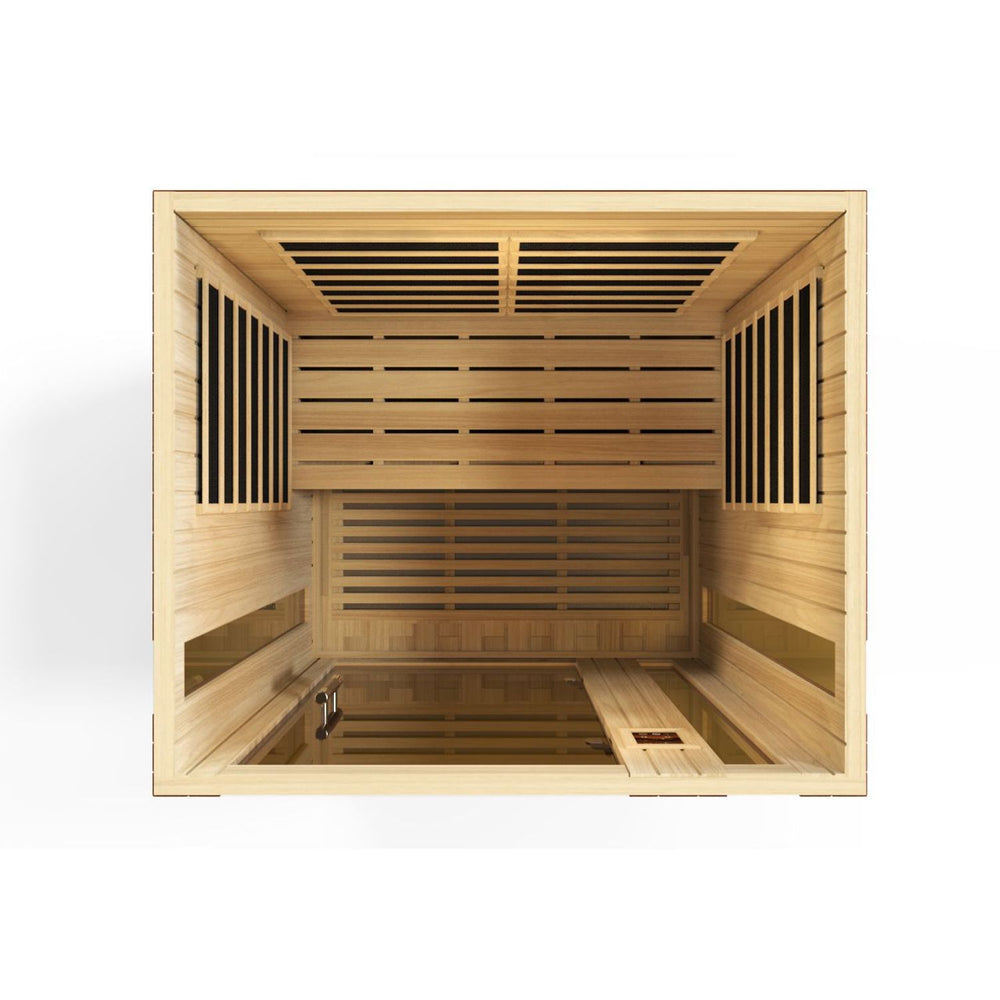 Golden Designs Dynamic Vittoria Elite 2-Person Ultra Low EMF FAR Infrared Sauna, a Saunas by Golden Designs (SCS) available at Dansons Medical