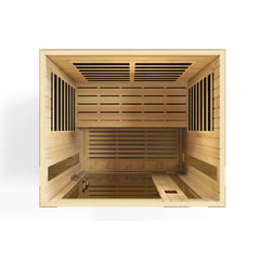 Golden Designs Dynamic Vittoria Elite 2-Person Ultra Low EMF FAR Infrared Sauna, a Saunas by Golden Designs (SCS) available at Dansons Medical