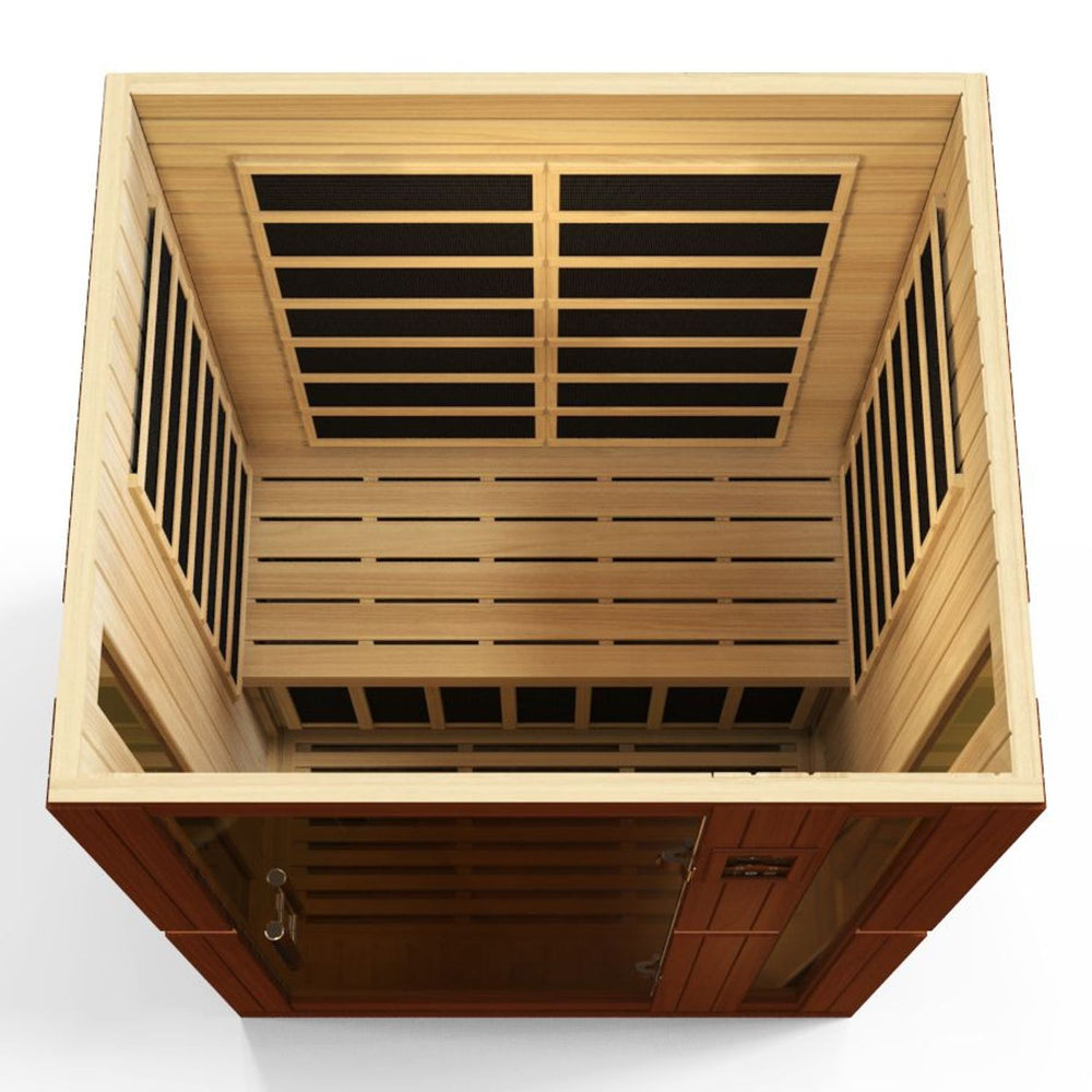 Golden Designs Dynamic Vittoria Elite 2-Person Ultra Low EMF FAR Infrared Sauna, a Saunas by Golden Designs (SCS) available at Dansons Medical