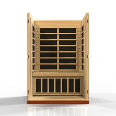 Golden Designs Dynamic Vittoria Elite 2-Person Ultra Low EMF FAR Infrared Sauna, a Saunas by Golden Designs (SCS) available at Dansons Medical