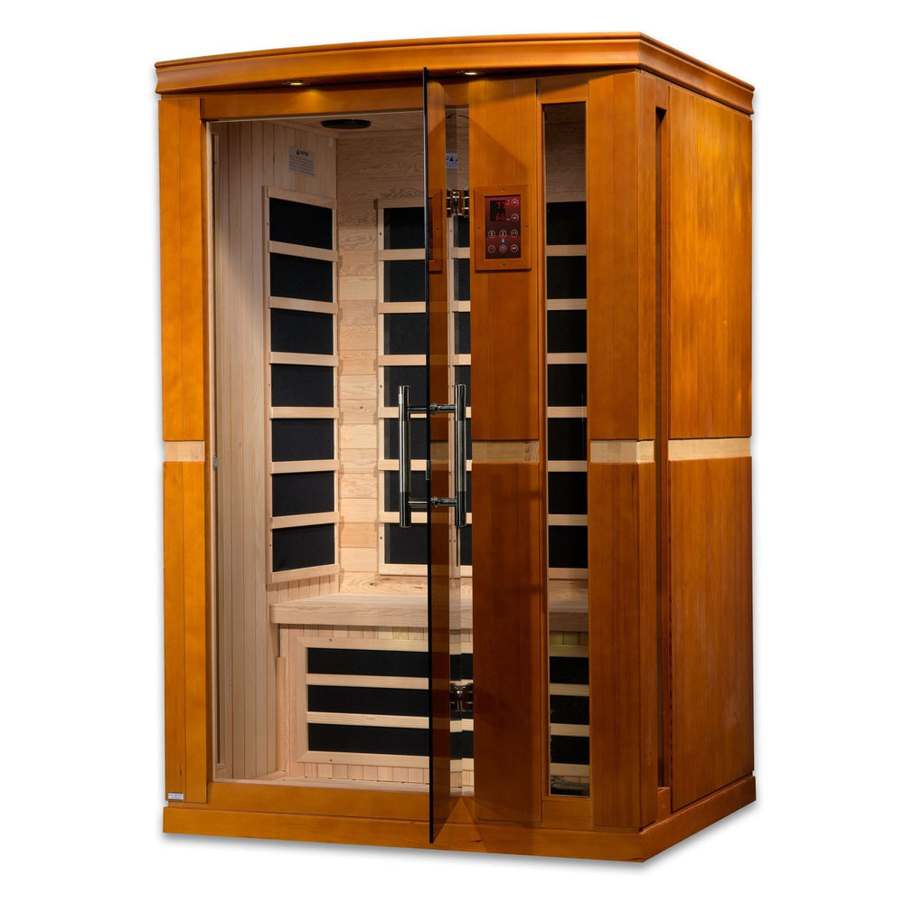Golden Designs Dynamic Vittoria Elite 2-Person Ultra Low EMF FAR Infrared Sauna, a Saunas by Golden Designs (SCS) available at Dansons Medical