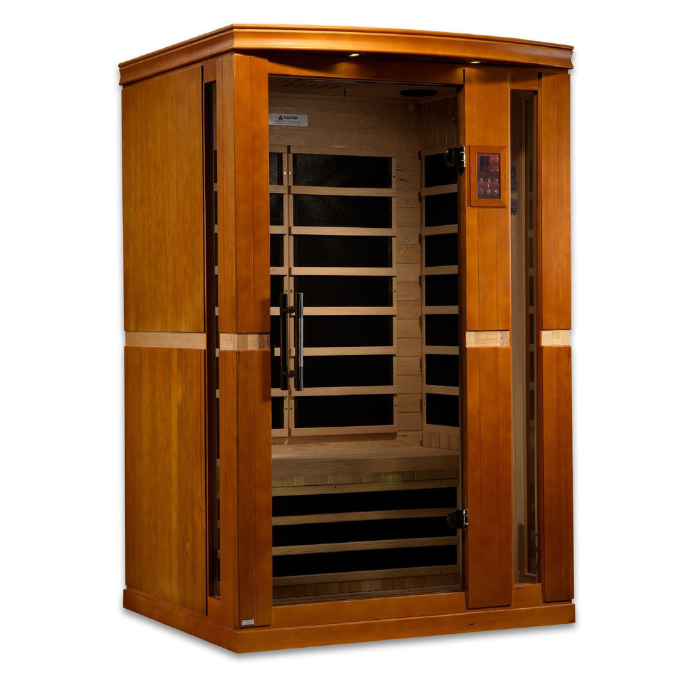 Golden Designs Dynamic Vittoria 2-Person Low EMF FAR Infrared Sauna, a Saunas by Golden Designs (SCS) available at Dansons Medical