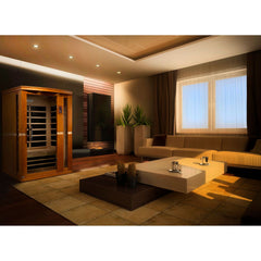 Golden Designs Dynamic Vittoria 2-Person Low EMF FAR Infrared Sauna, a Saunas by Golden Designs (SCS) available at Dansons Medical