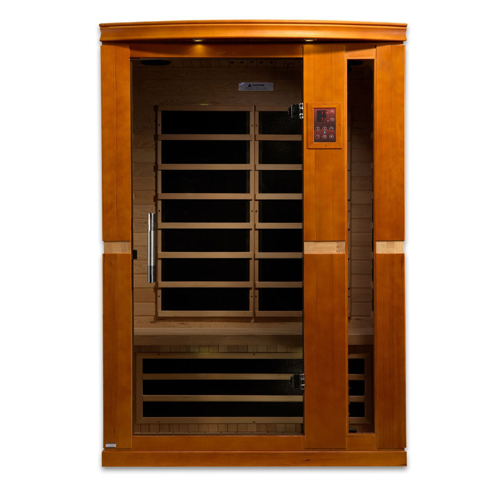 Golden Designs Dynamic Vittoria 2-Person Low EMF FAR Infrared Sauna, a Saunas by Golden Designs (SCS) available at Dansons Medical