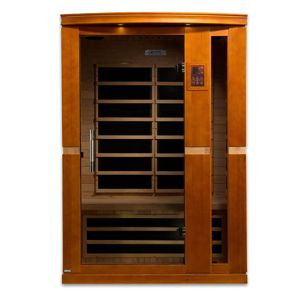 Golden Designs Dynamic Vittoria 2-Person Low EMF FAR Infrared Sauna, a Saunas by Golden Designs (SCS) available at Dansons Medical