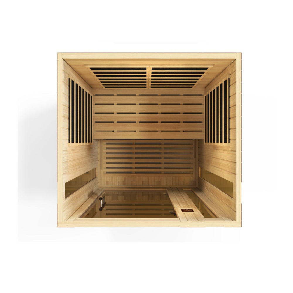 Golden Designs Dynamic Vittoria 2-Person Low EMF FAR Infrared Sauna, a Saunas by Golden Designs (SCS) available at Dansons Medical