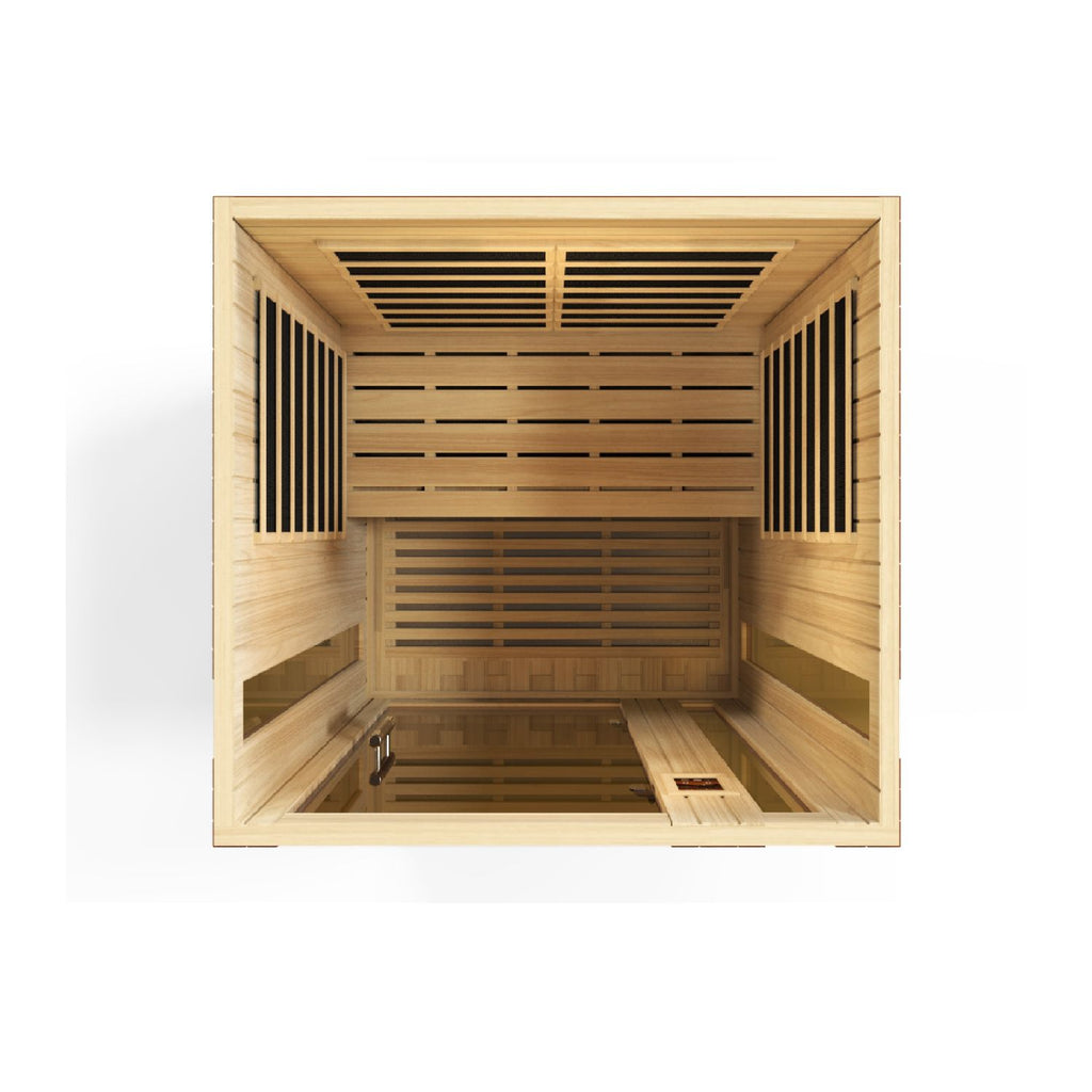 Golden Designs Dynamic Vittoria 2-Person Low EMF FAR Infrared Sauna, a Saunas by Golden Designs (SCS) available at Dansons Medical