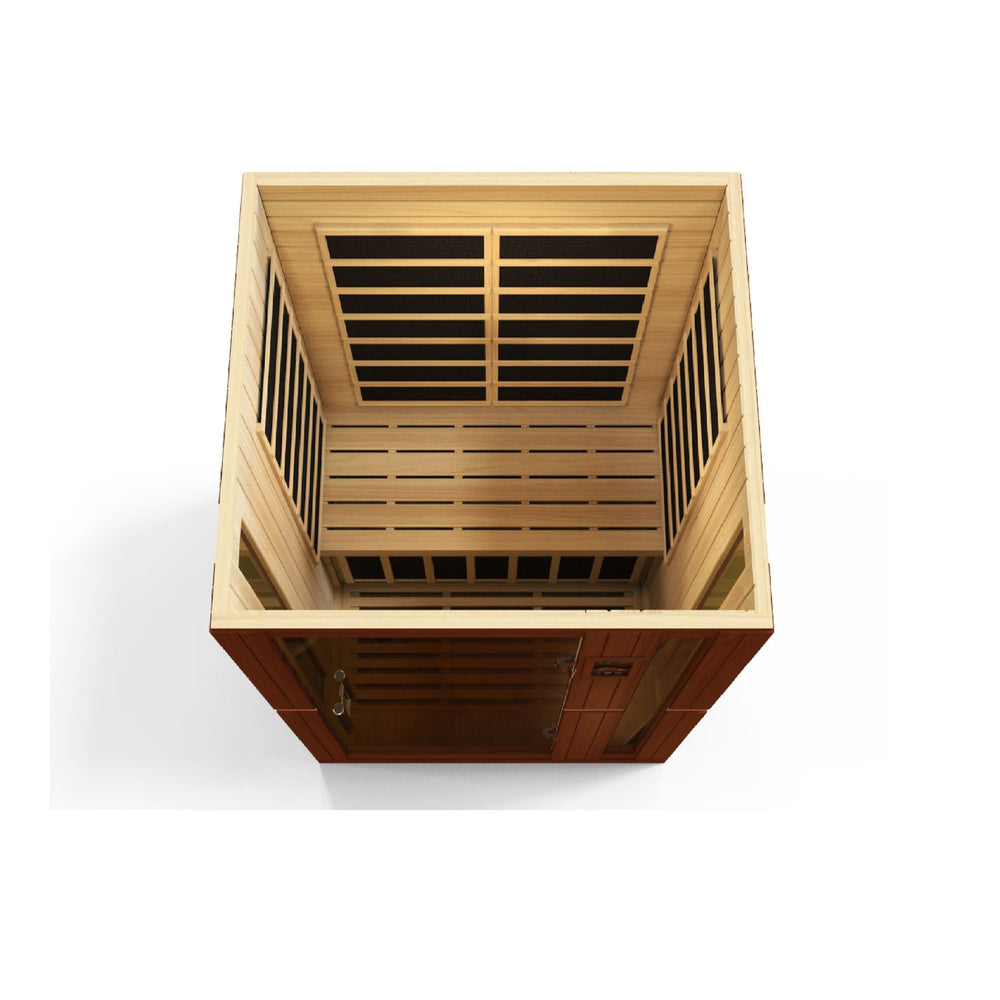 Golden Designs Dynamic Vittoria 2-Person Low EMF FAR Infrared Sauna, a Saunas by Golden Designs (SCS) available at Dansons Medical