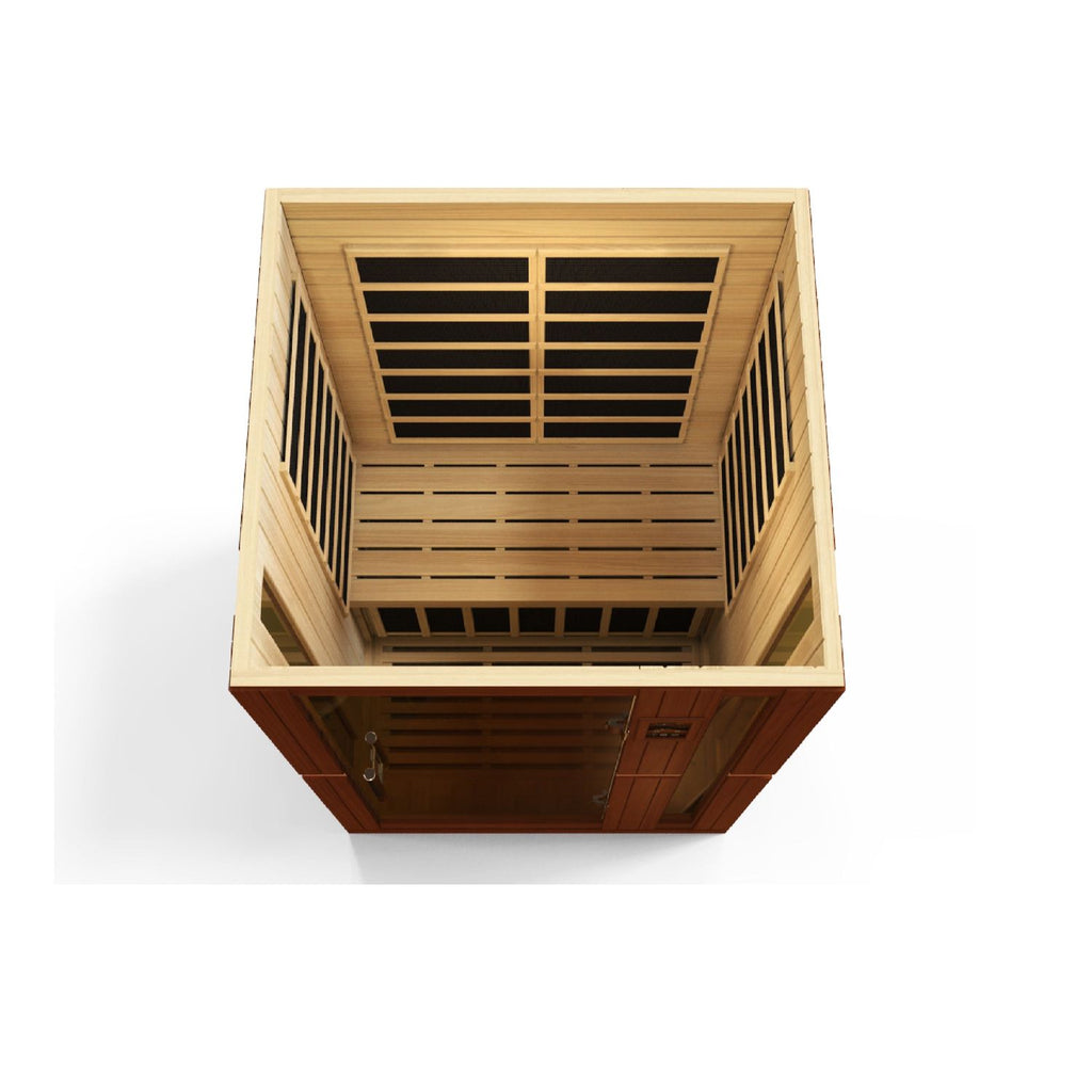 Golden Designs Dynamic Vittoria 2-Person Low EMF FAR Infrared Sauna, a Saunas by Golden Designs (SCS) available at Dansons Medical