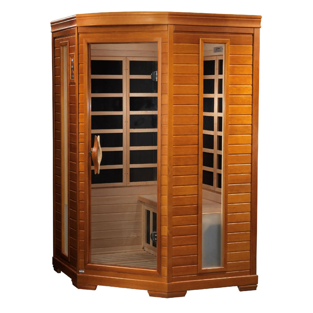 Golden Designs Dynamic Heming 2-Person Low EMF FAR Infrared Sauna, a Saunas by Golden Designs (SCS) available at Dansons Medical