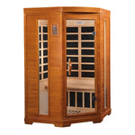 Golden Designs Dynamic Heming 2-Person Low EMF FAR Infrared Sauna, a Saunas by Golden Designs (SCS) available at Dansons Medical