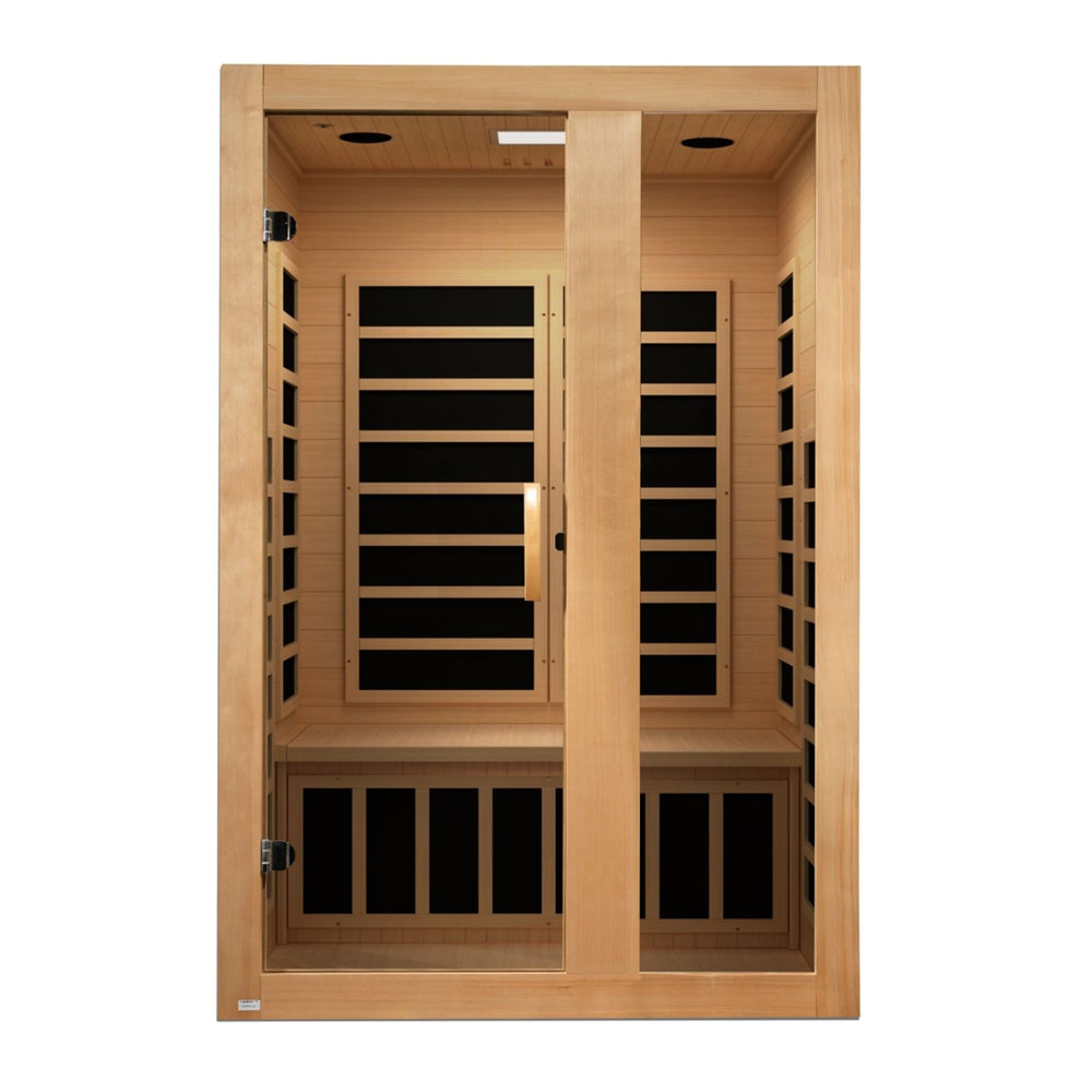 Golden Designs Dynamic Serena Elite 2-Person Ultra Low EMF FAR Infrared Sauna, a Saunas by Golden Designs (SCS) available at Dansons Medical