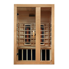 Golden Designs Dynamic Serena 2-Person Full Spectrum Near Zero EMF FAR Infrared Sauna, a Saunas by Golden Designs (SCS) available at Dansons Medical