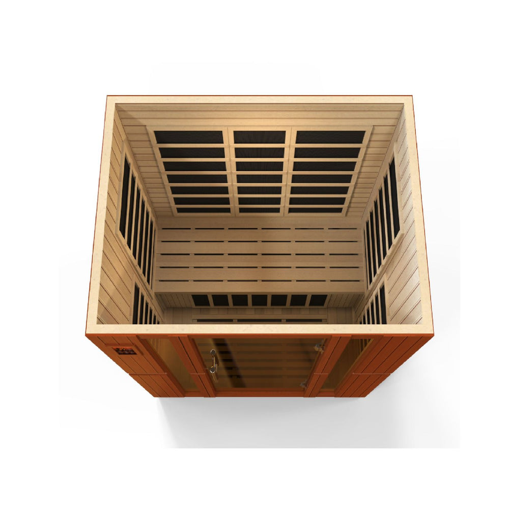 Golden Designs Dynamic Bellagio 3-Person Low EMF FAR Infrared Sauna, a Saunas by Golden Designs (SCS) available at Dansons Medical
