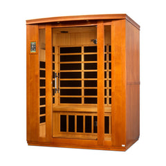 Golden Designs Dynamic Bellagio 3-Person Low EMF FAR Infrared Sauna, a Saunas by Golden Designs (SCS) available at Dansons Medical