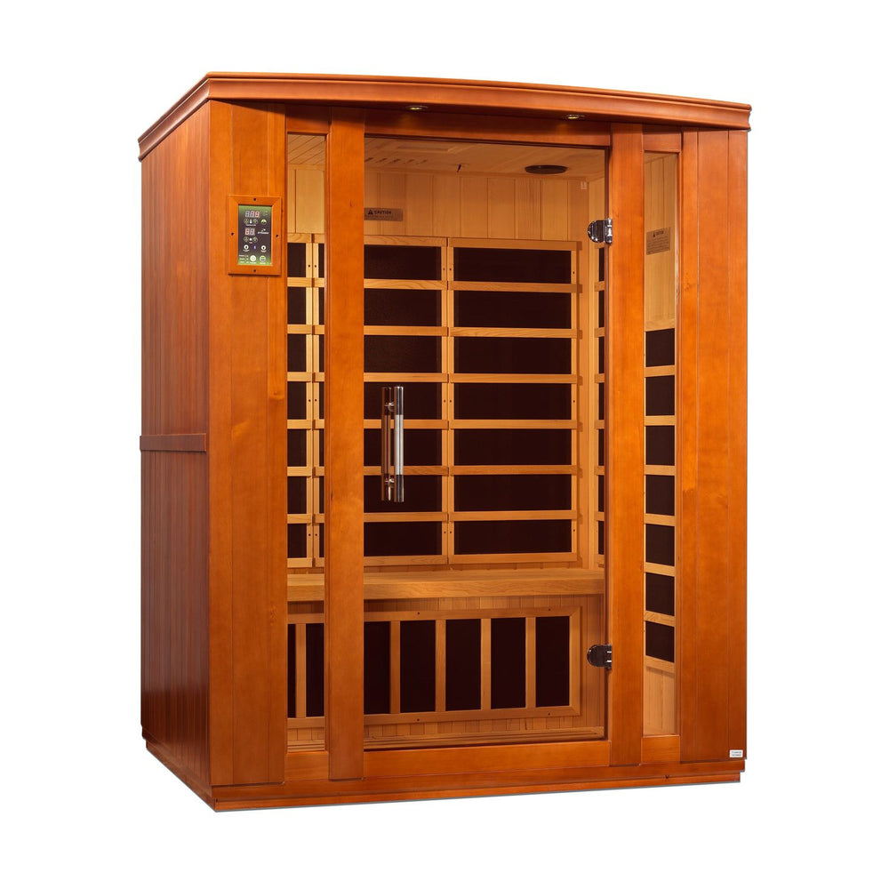 Golden Designs Dynamic Bellagio 3-Person Low EMF FAR Infrared Sauna, a Saunas by Golden Designs (SCS) available at Dansons Medical