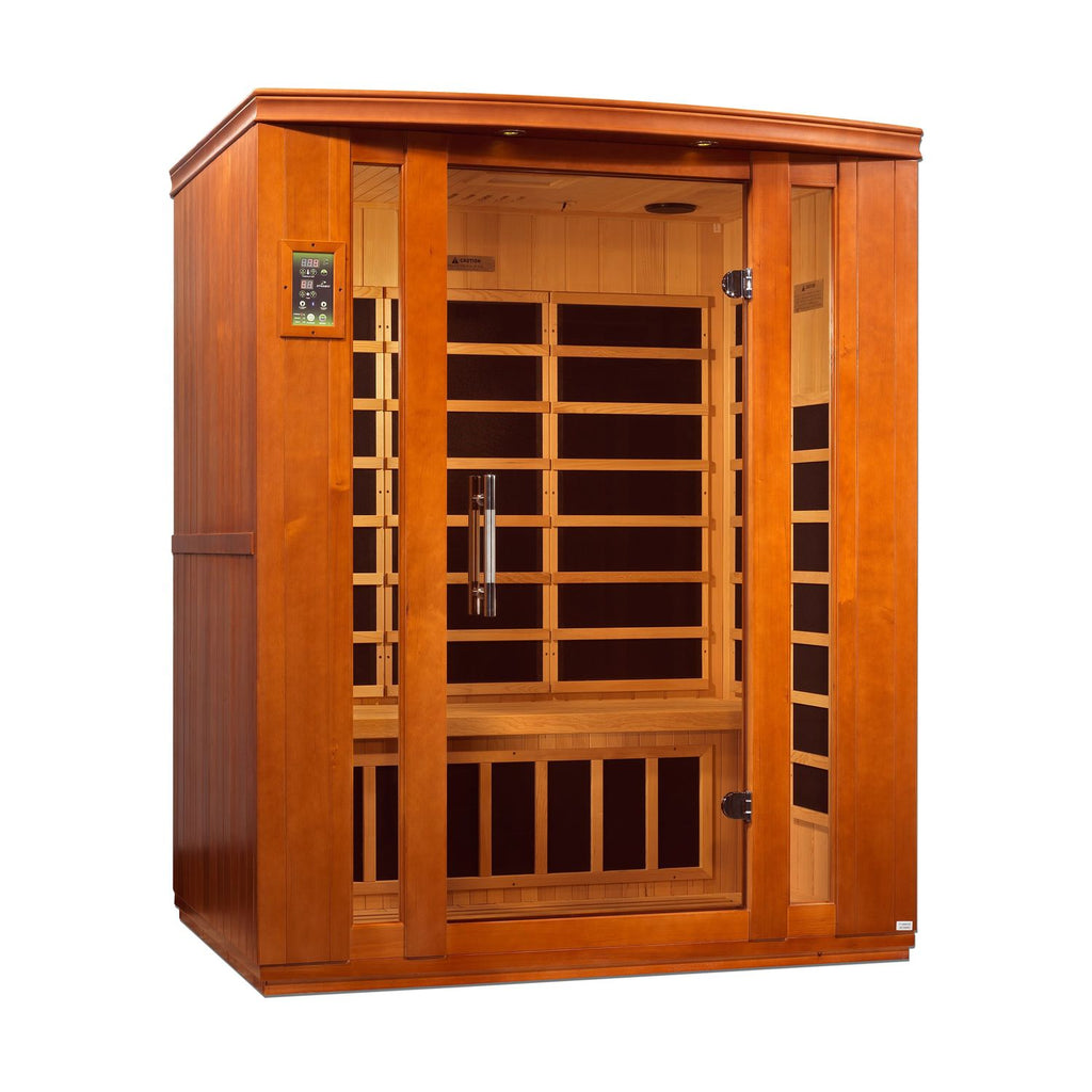 Golden Designs Dynamic Bellagio 3-Person Low EMF FAR Infrared Sauna, a Saunas by Golden Designs (SCS) available at Dansons Medical