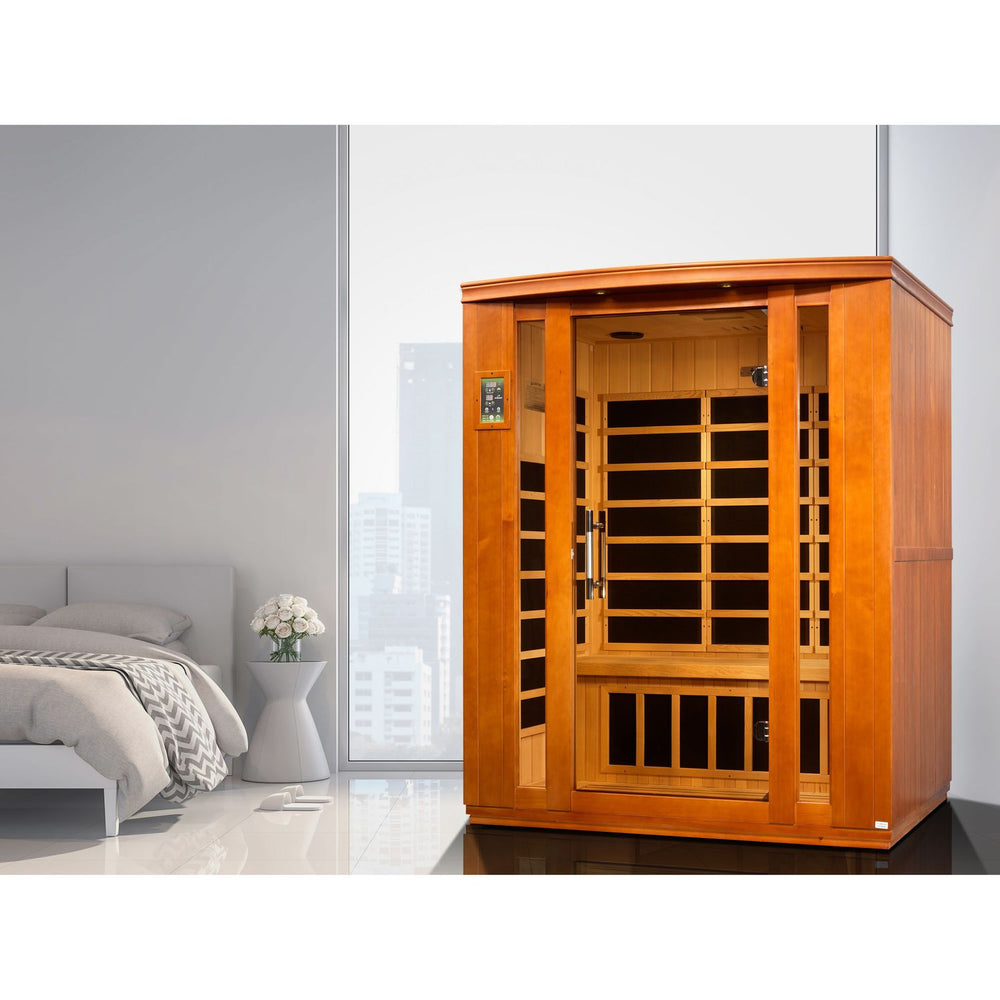 Golden Designs Dynamic Bellagio 3-Person Low EMF FAR Infrared Sauna, a Saunas by Golden Designs (SCS) available at Dansons Medical