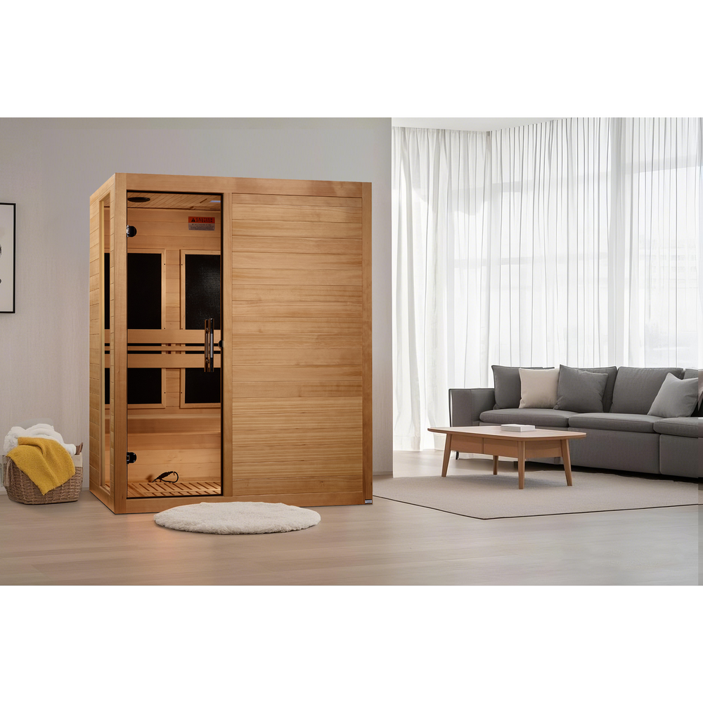 Golden Designs Dynamic Toscana Elite 3-Person Ultra Low EMF FAR Infrared Sauna, a Saunas by Golden Designs (SCS) available at Dansons Medical