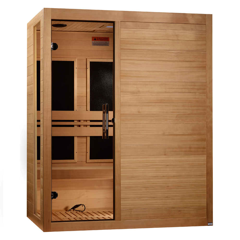 Golden Designs Dynamic Toscana 3-Person Low EMF FAR Infrared Sauna, a Saunas by Golden Designs (SCS) available at Dansons Medical