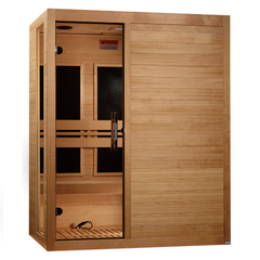 Golden Designs Dynamic Toscana 3-Person Low EMF FAR Infrared Sauna, a Saunas by Golden Designs (SCS) available at Dansons Medical