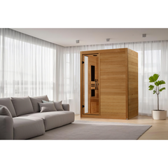 Golden Designs Dynamic Toscana 3-Person Low EMF FAR Infrared Sauna, a Saunas by Golden Designs (SCS) available at Dansons Medical
