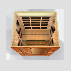 Golden Designs Dynamic Lugano Elite 3-Person Ultra Low EMF FAR Infrared Sauna, a Saunas by Golden Designs (SCS) available at Dansons Medical