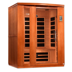 Golden Designs Dynamic Lugano 3-Person Low EMF FAR Infrared Sauna, a Saunas by Golden Designs (SCS) available at Dansons Medical