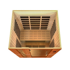 Golden Designs Dynamic Lugano 3-Person Low EMF FAR Infrared Sauna, a Saunas by Golden Designs (SCS) available at Dansons Medical