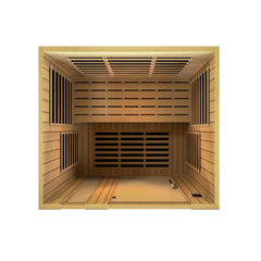Golden Designs Dynamic Lugano 3-Person Low EMF FAR Infrared Sauna, a Saunas by Golden Designs (SCS) available at Dansons Medical