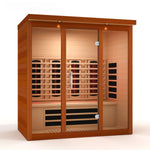 Golden Designs Dynamic Vila Grande 4-Person Full Spectrum Near Zero EMF FAR Infrared Sauna, a Saunas by Golden Designs (SCS) available at Dansons Medical
