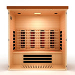 Golden Designs Dynamic Vila Grande 4-Person Full Spectrum Near Zero EMF FAR Infrared Sauna, a Saunas by Golden Designs (SCS) available at Dansons Medical