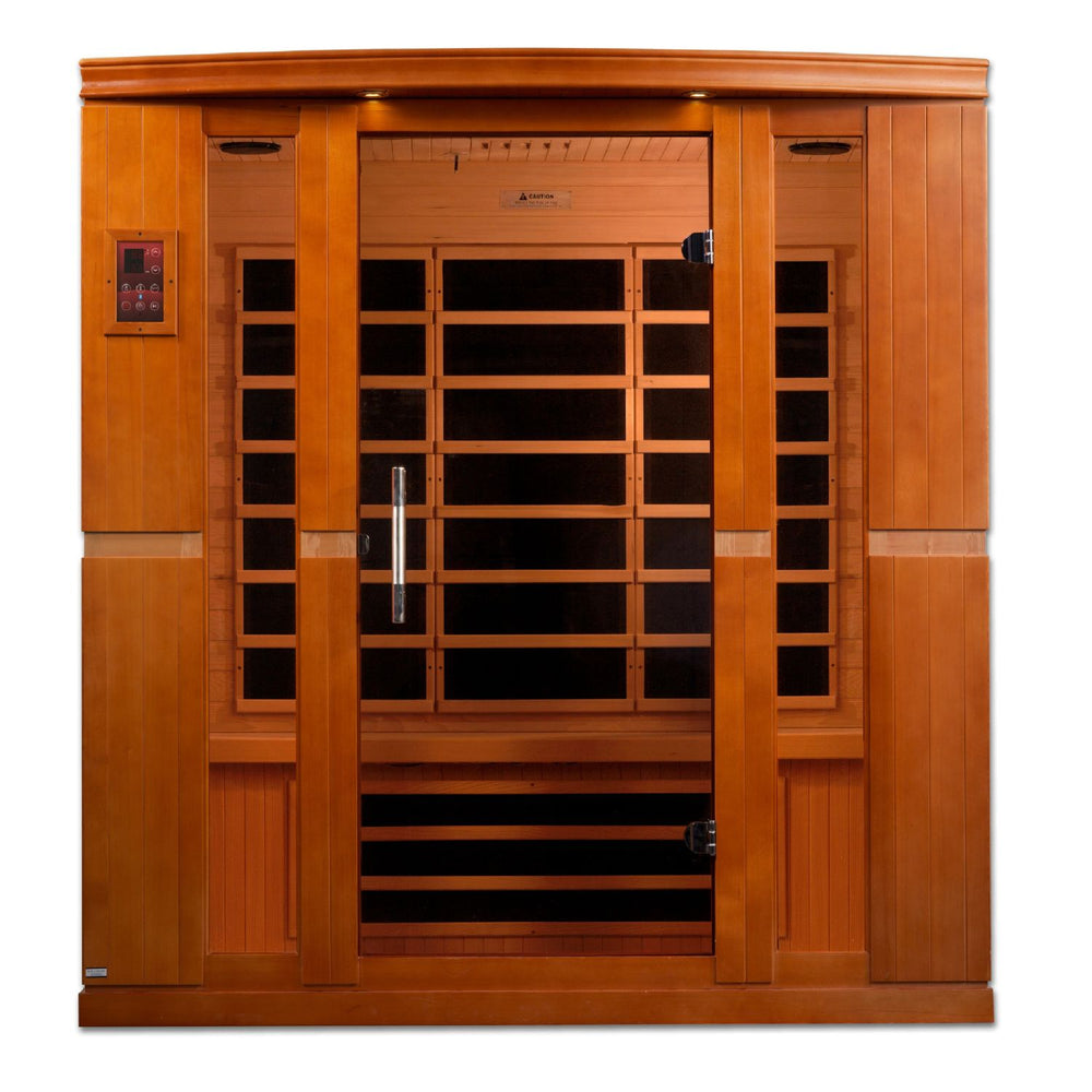 Golden Designs Dynamic Bergamo 4-Person Low EMF FAR Infrared Sauna, a Saunas by Golden Designs (SCS) available at Dansons Medical