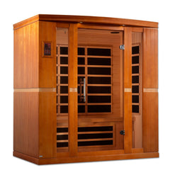Golden Designs Dynamic Bergamo Elite 4-Person Ultra Low EMF FAR Infrared Sauna, a Saunas by Golden Designs (SCS) available at Dansons Medical